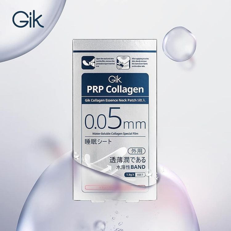 GIK PRP Collagen Essence Eye & Smile-Line/Neck Patch 5PCS Mix - image9