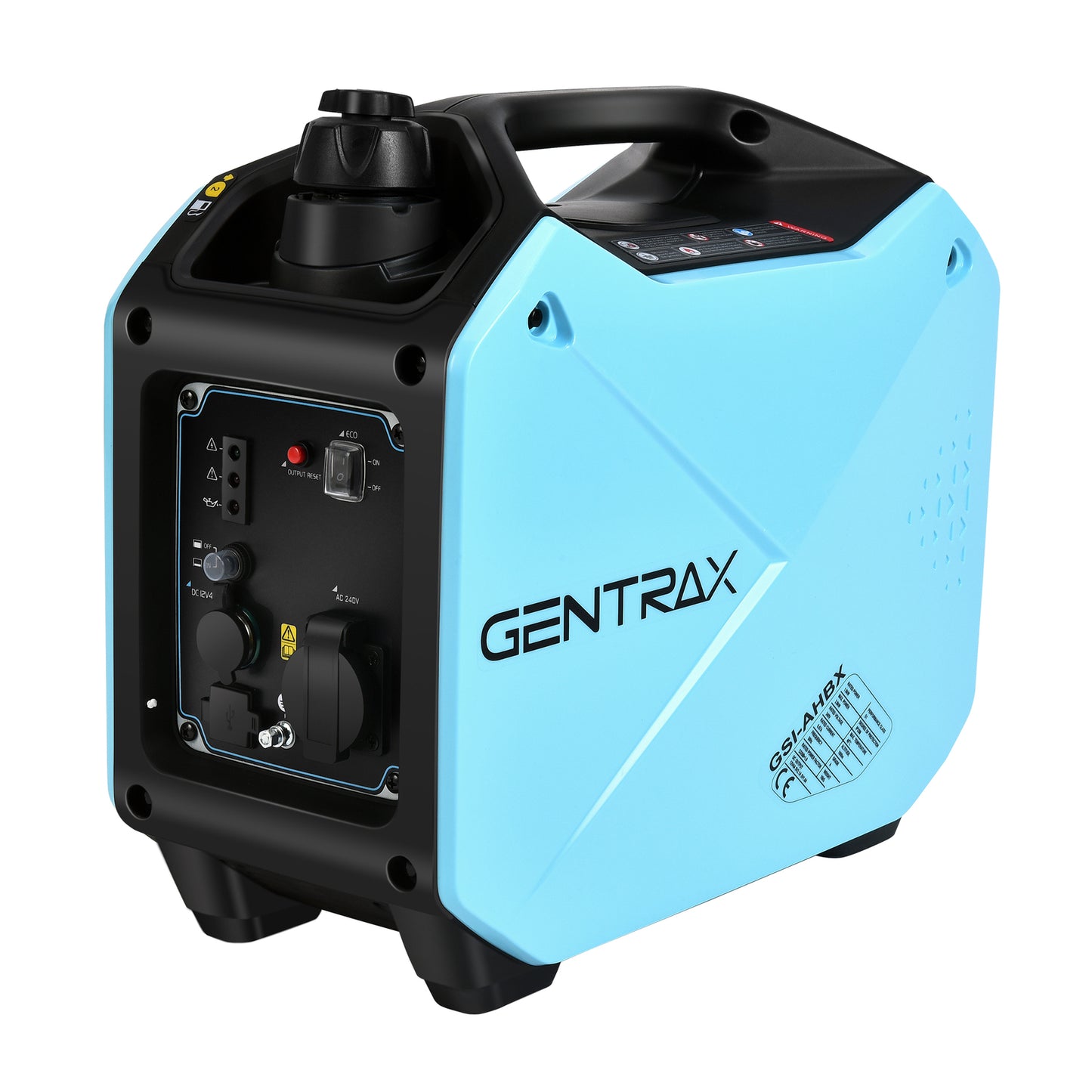 Gentrax 2000w Pure Sine Wave Inverter Generator New 2022 Design - image1