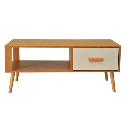 Entertainment Unit TV Unit with Storage Drawer 100CM - image1