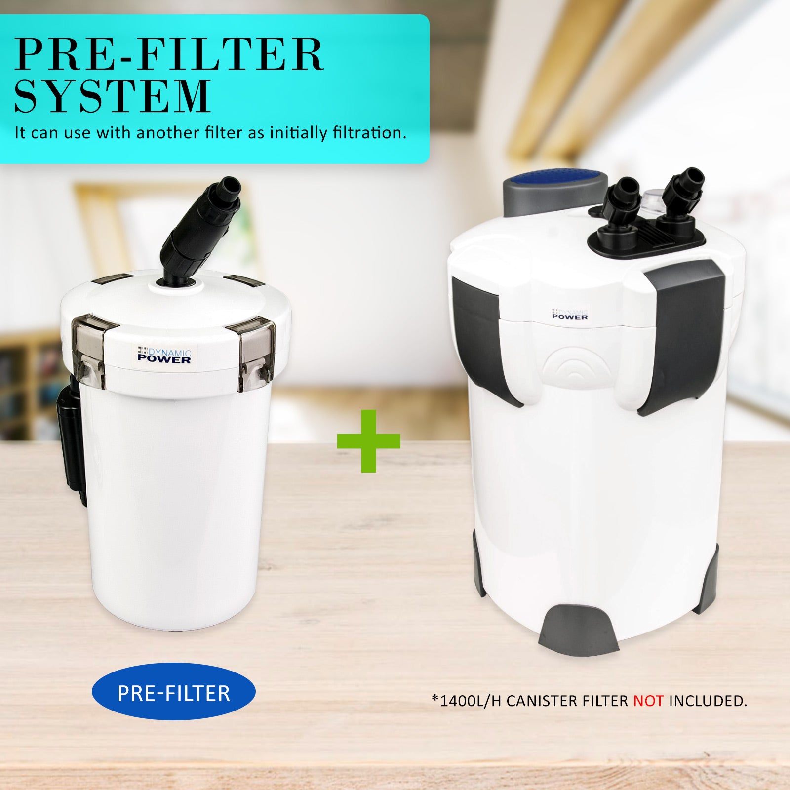 Dynamic Power Aquarium External Canister Filter 400L/H - image6