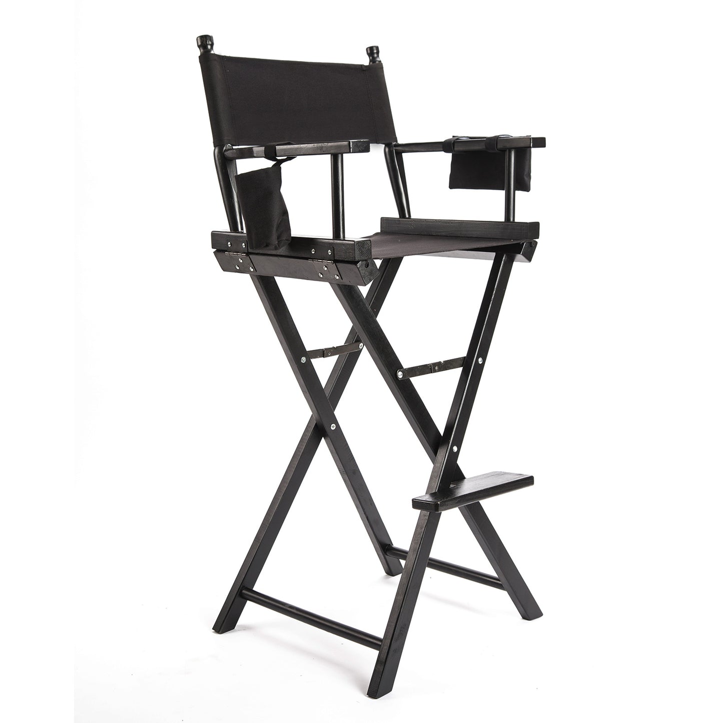 Black Folding Tall Chair DARK HUMOR Movie Director 75cm - image1