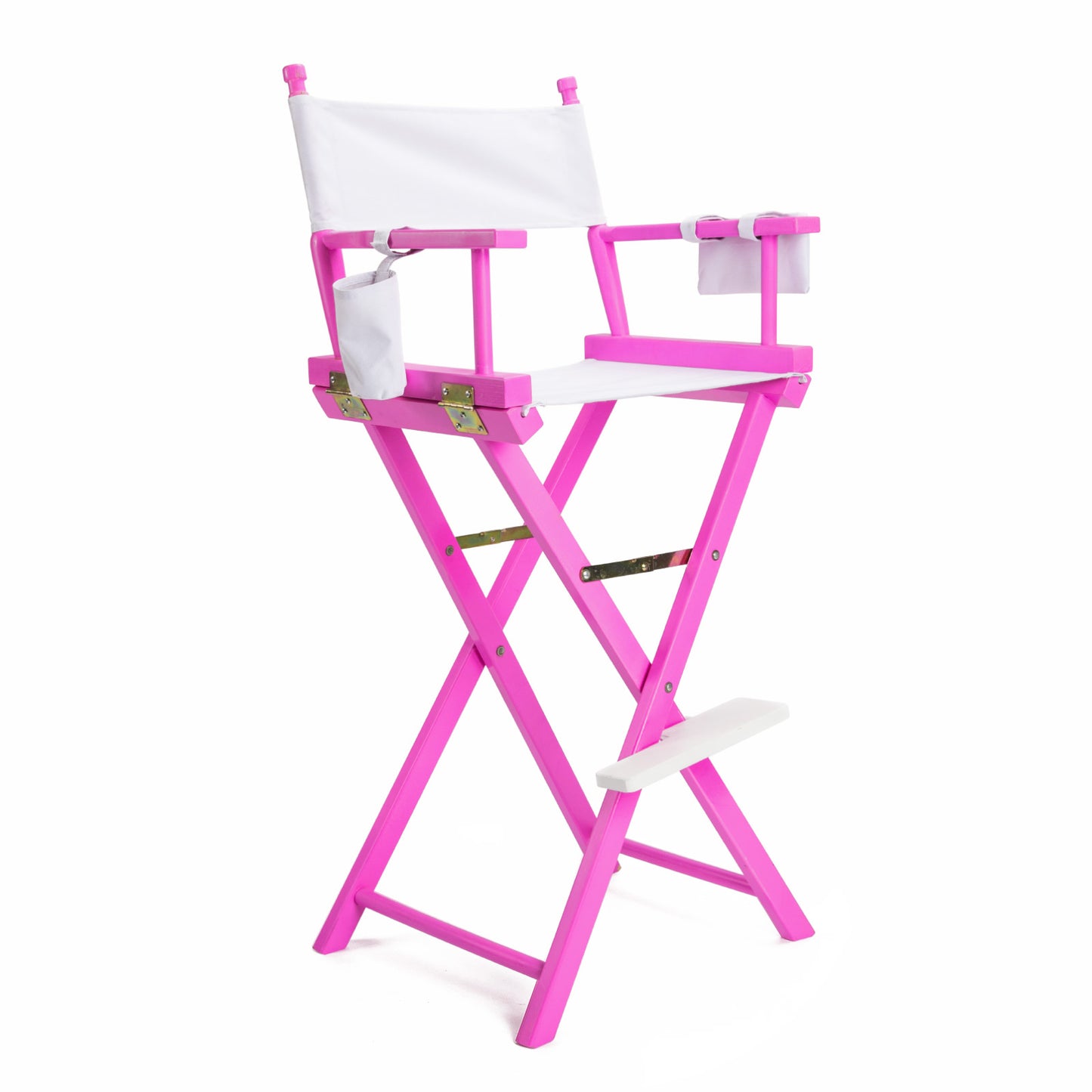 Pink Folding Tall Chair DARK HUMOR Movie Director 75cm - image1