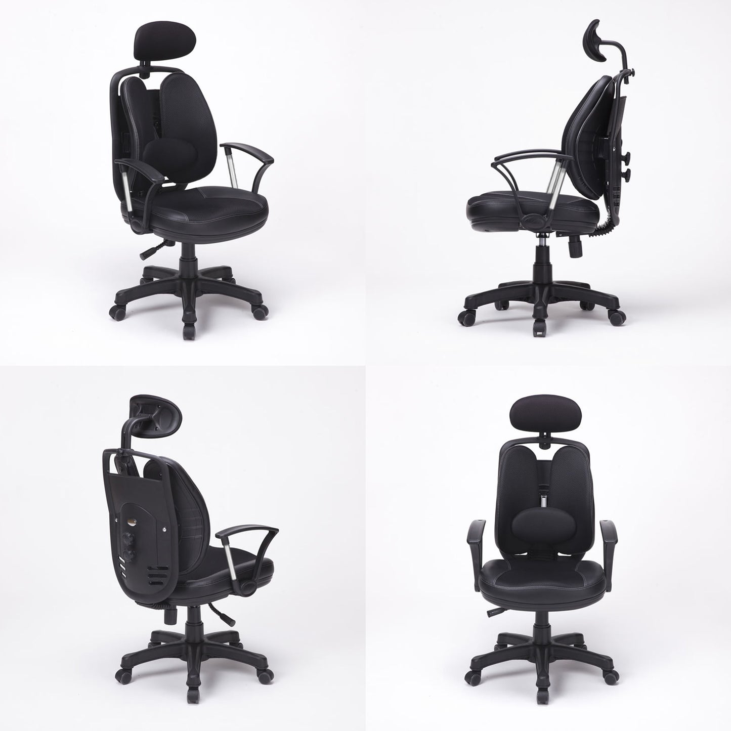 Korean Black Office Chair Ergonomic SUPERB - image3
