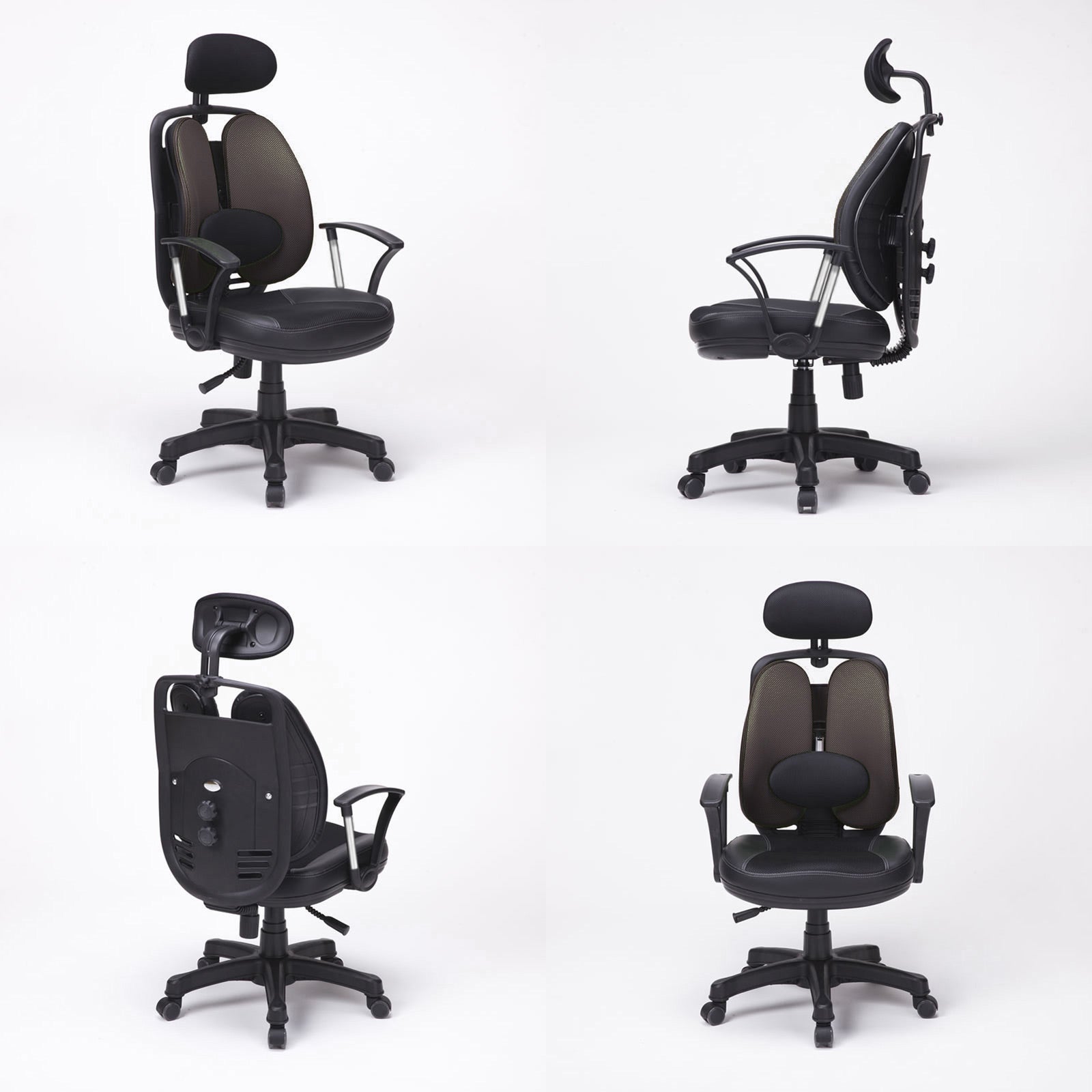 Korean Grey Office Chair Ergonomic SUPERB - image3