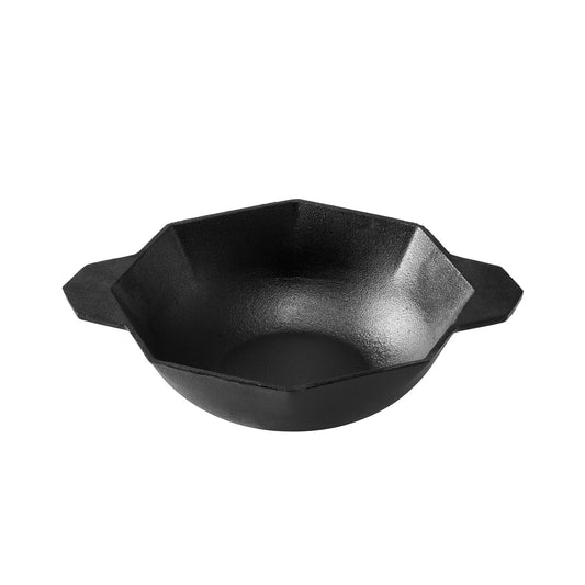 Mommy's Pot 28cm Cast-Iron Traditional Wok Non-Stick Pre-Seasoned - image1