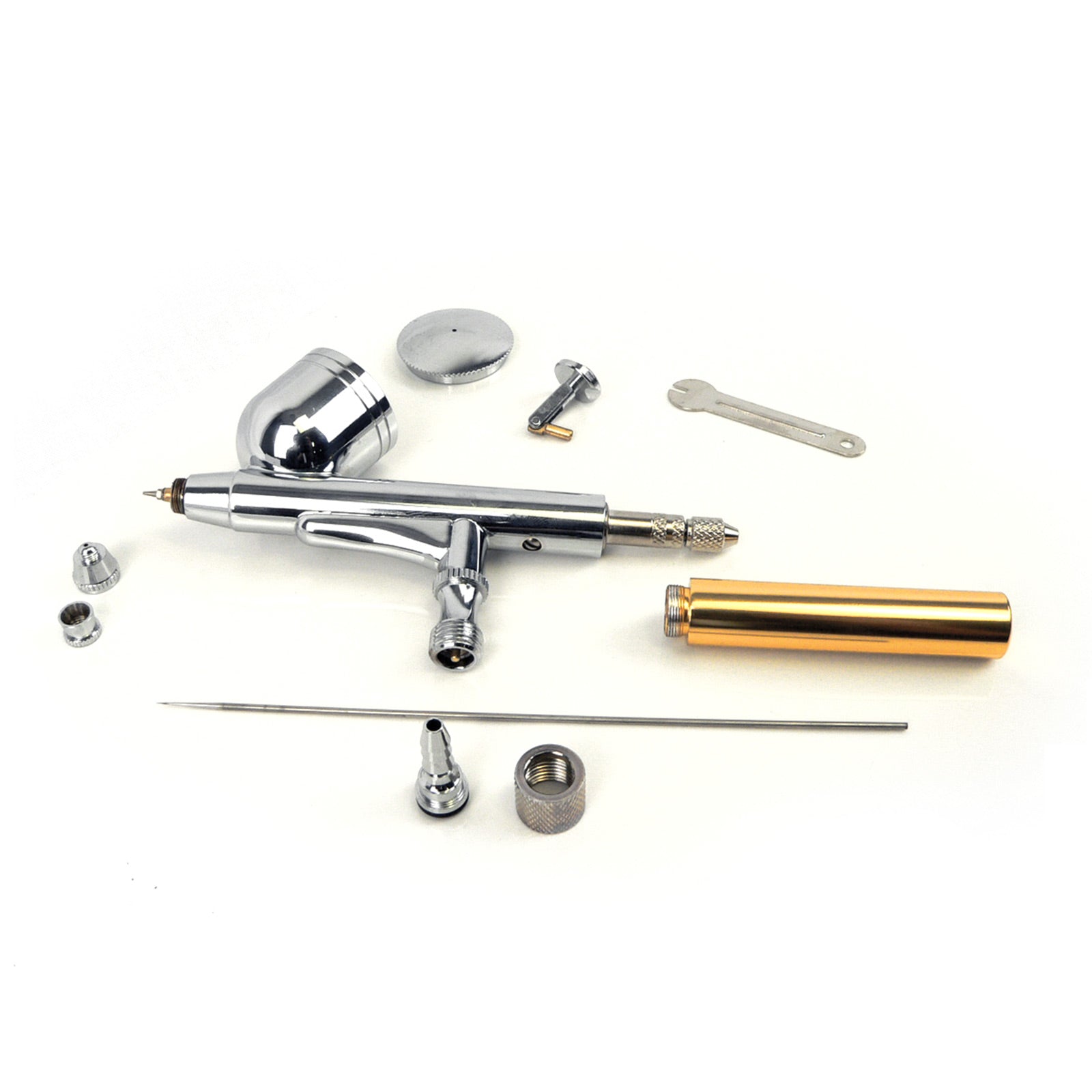 Dynamic Power Air Brush Spray Gun Dual Action Kit 0.3mm - image2