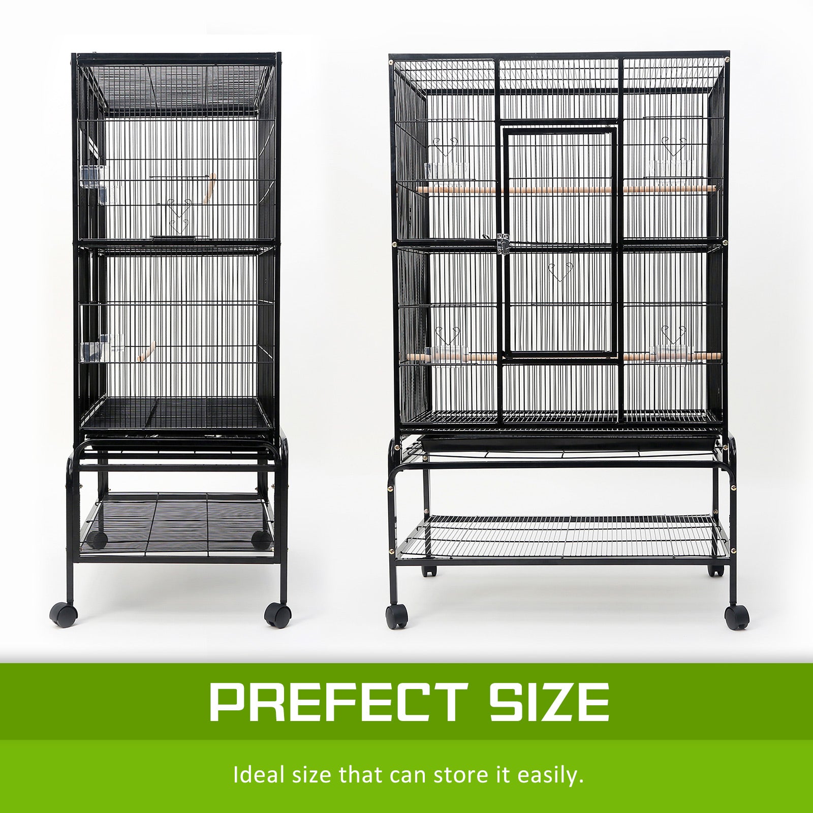 137cm Bird Cage Parrot Aviary Melody - image6