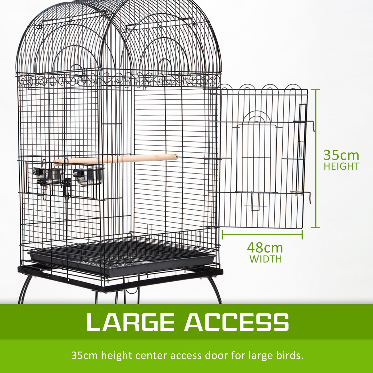 Bird Cage Parrot Aviary Soprano 164cm - image3