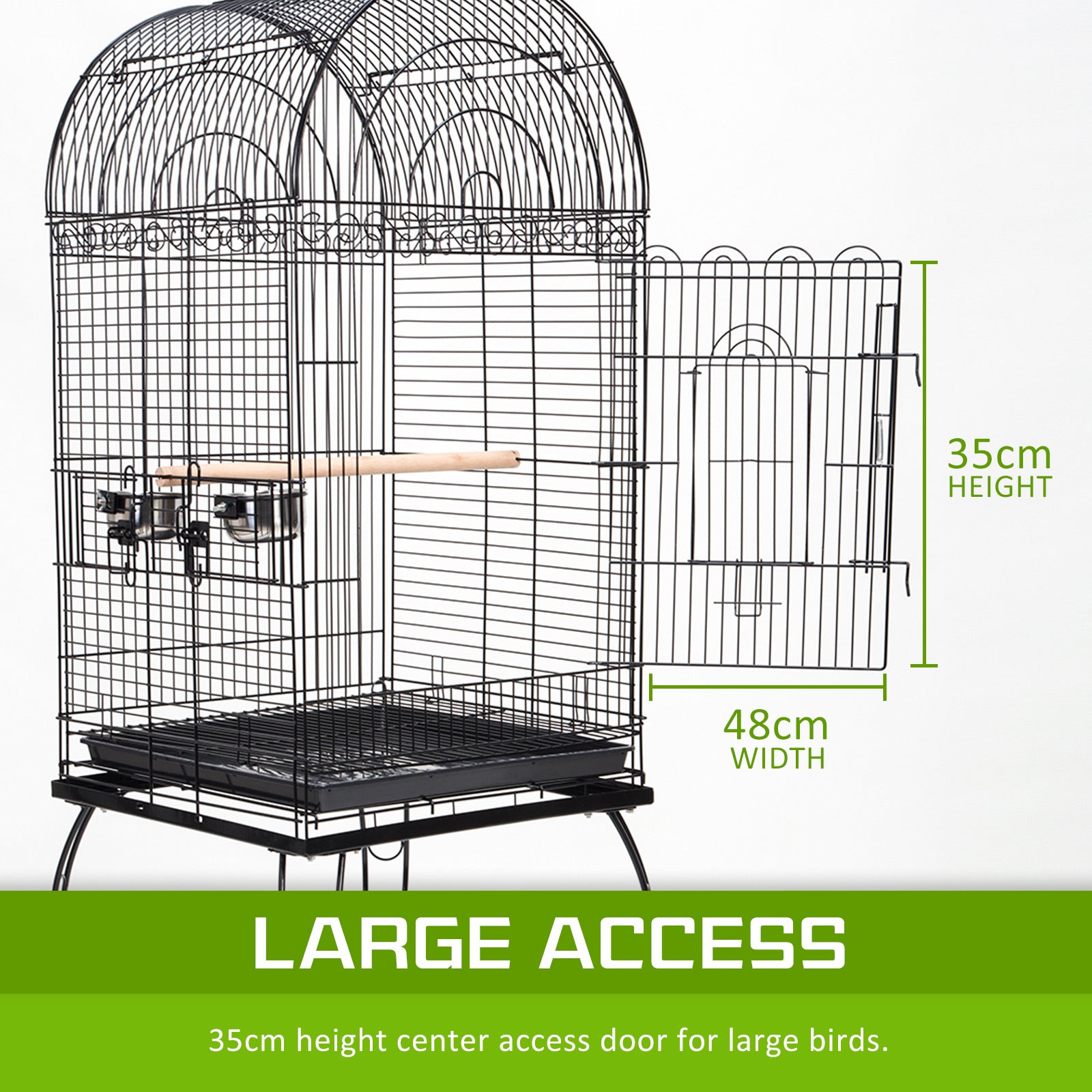 Bird Cage Parrot Aviary Soprano 164cm - image3