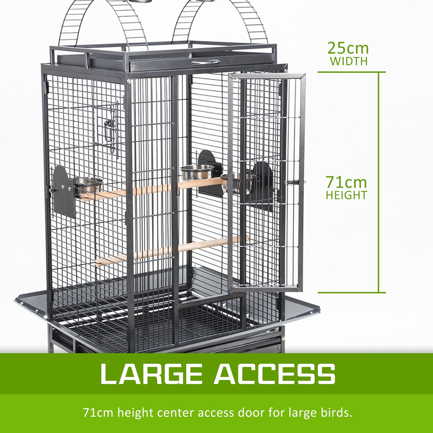 Bird Cage Parrot Aviary Tenor 203cm - image3