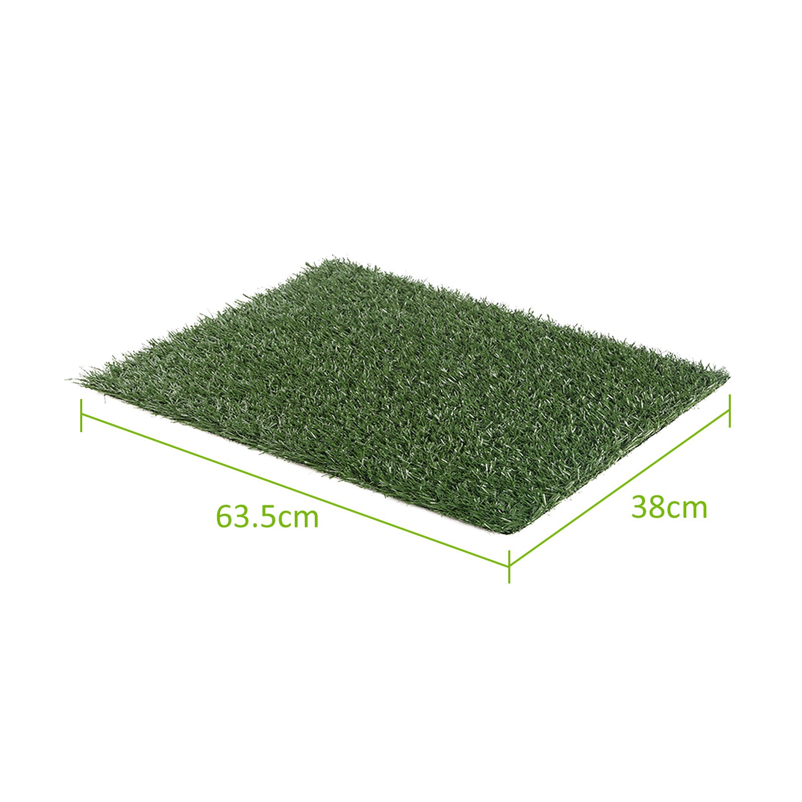 4 Grass Mat for Pet Dog Potty Tray Training Toilet 63.5cm x 38cm - image6