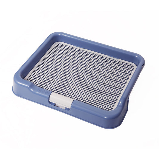 PS KOREA Blue Dog Pet Potty Tray Training Toilet Portable T3 - image1