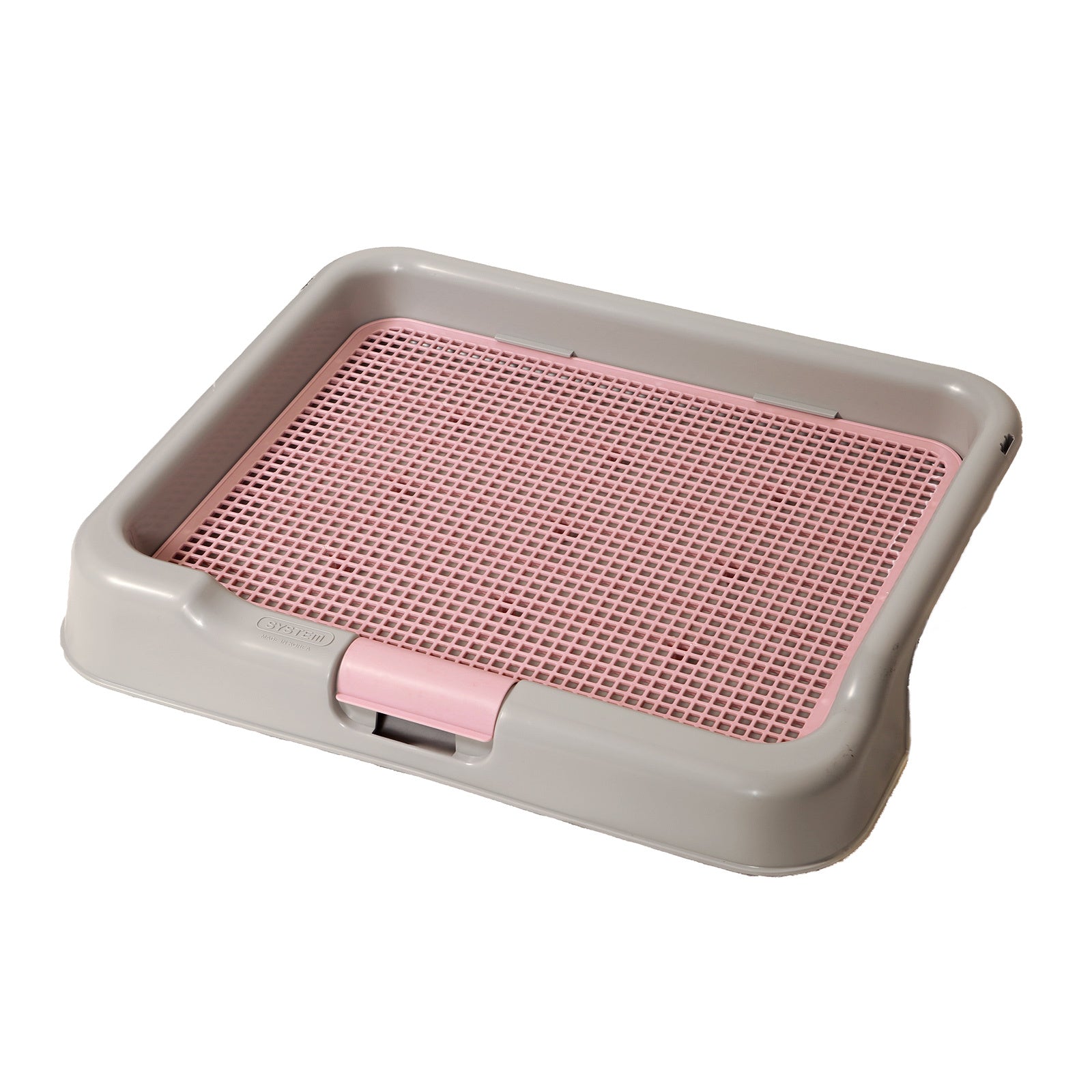 PS KOREA Grey Dog Pet Potty Tray Training Toilet Portable T3 - image1