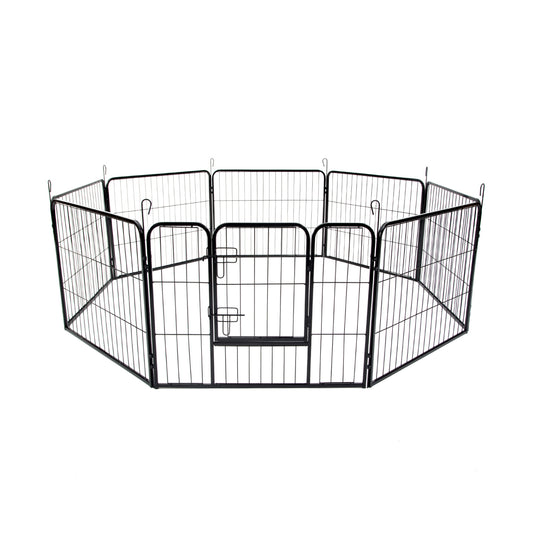 Pet Playpen Heavy Duty 31in 8 Panel Foldable Dog Exercise Enclosure Fence Cage - image1