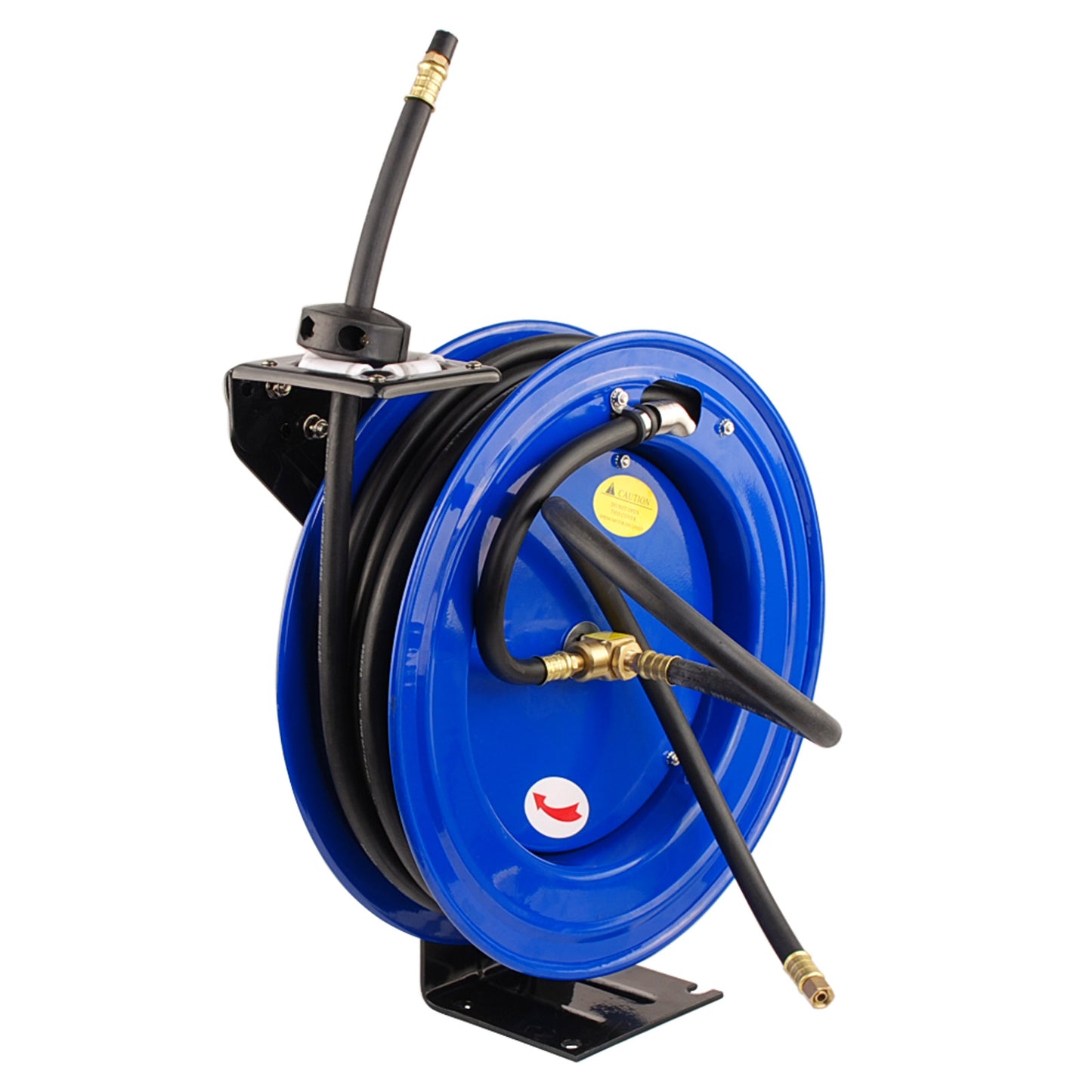 Dynamic Power Air Hose Reel Automotive Industrial 15m Retractable Rewind - image1