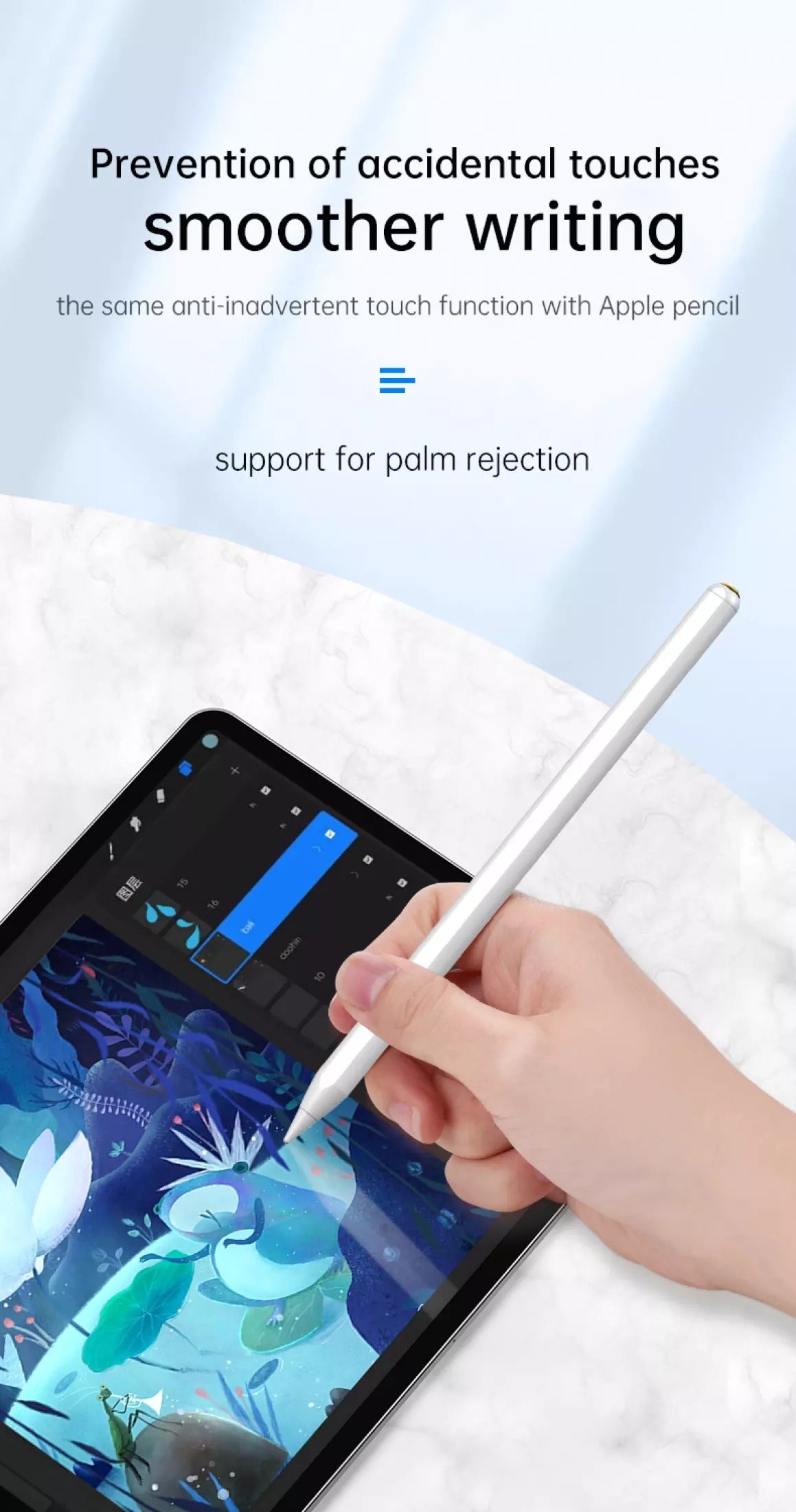 HG04 Automatic Capacitive Stylus Pen for iPad - image2