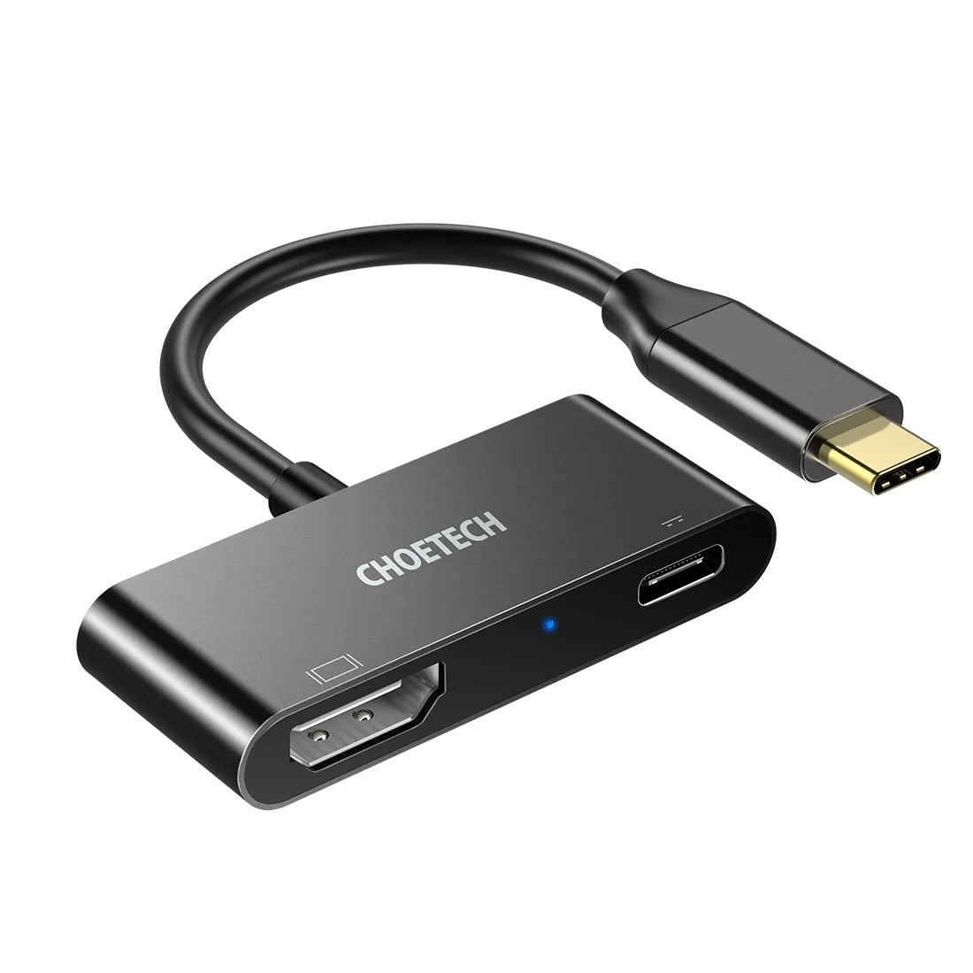 HUB-M03 USB-C To HDMI Adapter(4K@60hz) with 60W PD Charging Port - image1