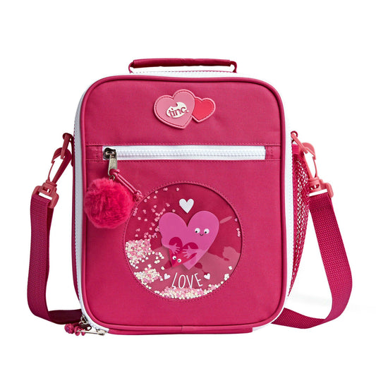 Tinc Lovely Mallo Sequin Satchel Lunch Bag (Pink) - image1