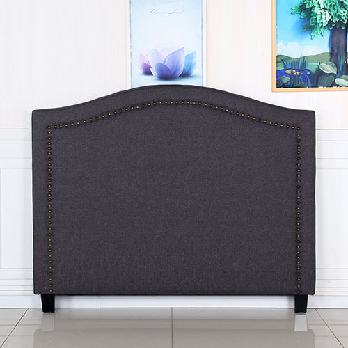 Carla Queen Size Charcoal Colour Headboard - image8