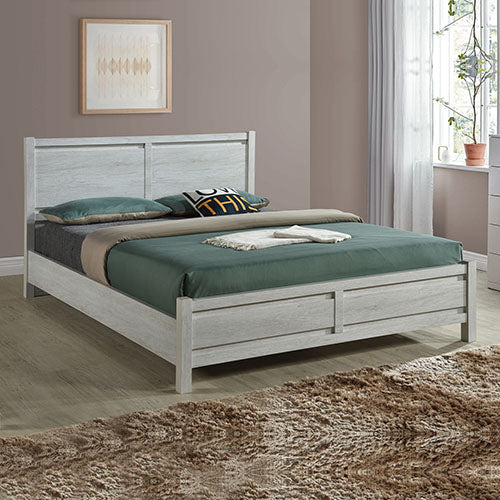 Cielo Bedframe Queen Size White Ash - image9