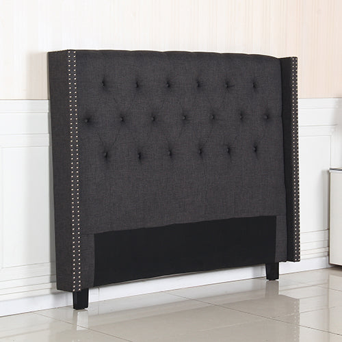 Queen Size Charcoal Colour Headboard - image4