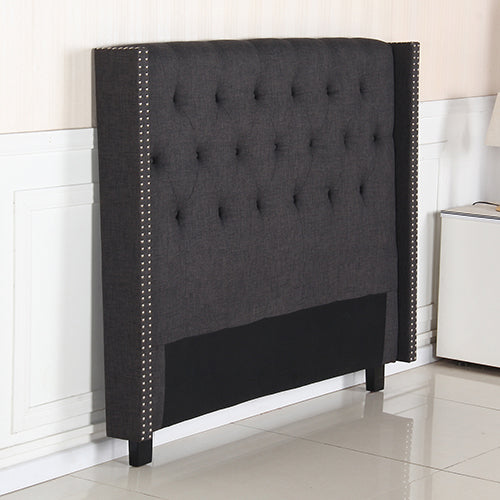 Queen Size Charcoal Colour Headboard - image10