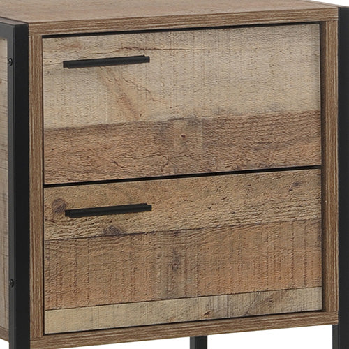 Mascot Bedside Table Oak - image10