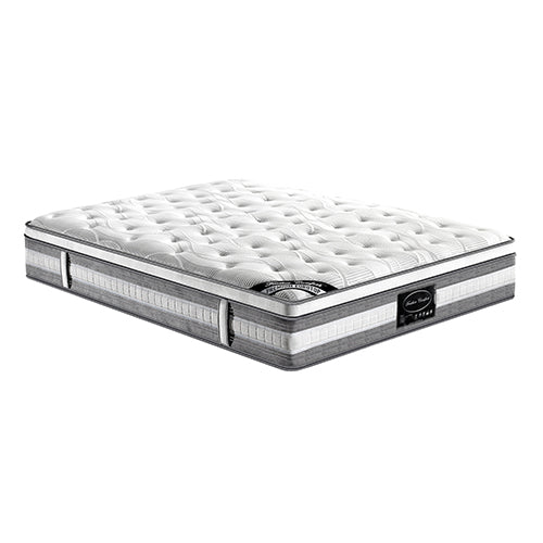 Premium Eurotop Mattress High-density Foam 34cm High Queen Size - image1