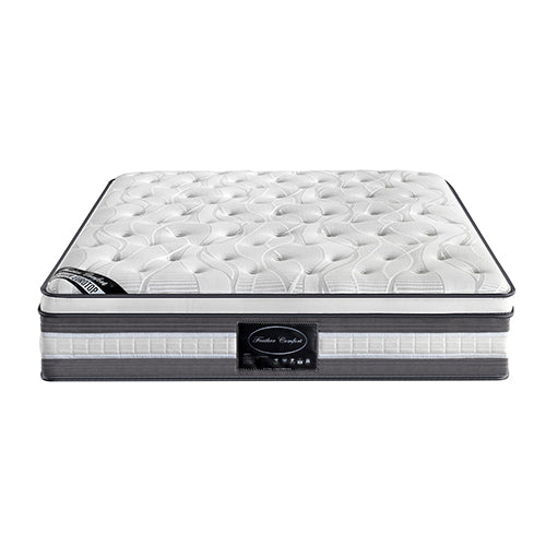 Mattress Euro Top Queen Size Pocket Spring Coil with Knitted Fabric Medium Firm 34cm Thick - image11