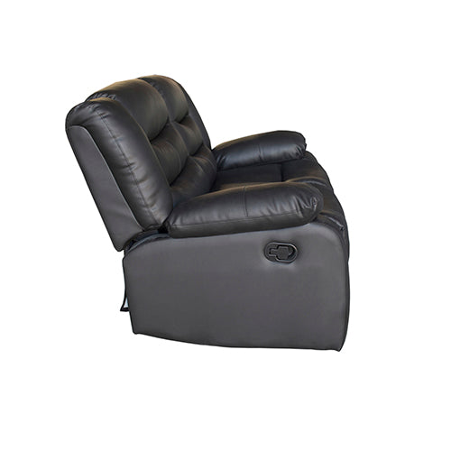 Recliner Pu Leather 2R Black - image4