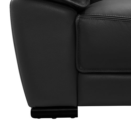 Hugo Large Corner Sofa Set Spacious Chaise Lounge Air Leather - image3