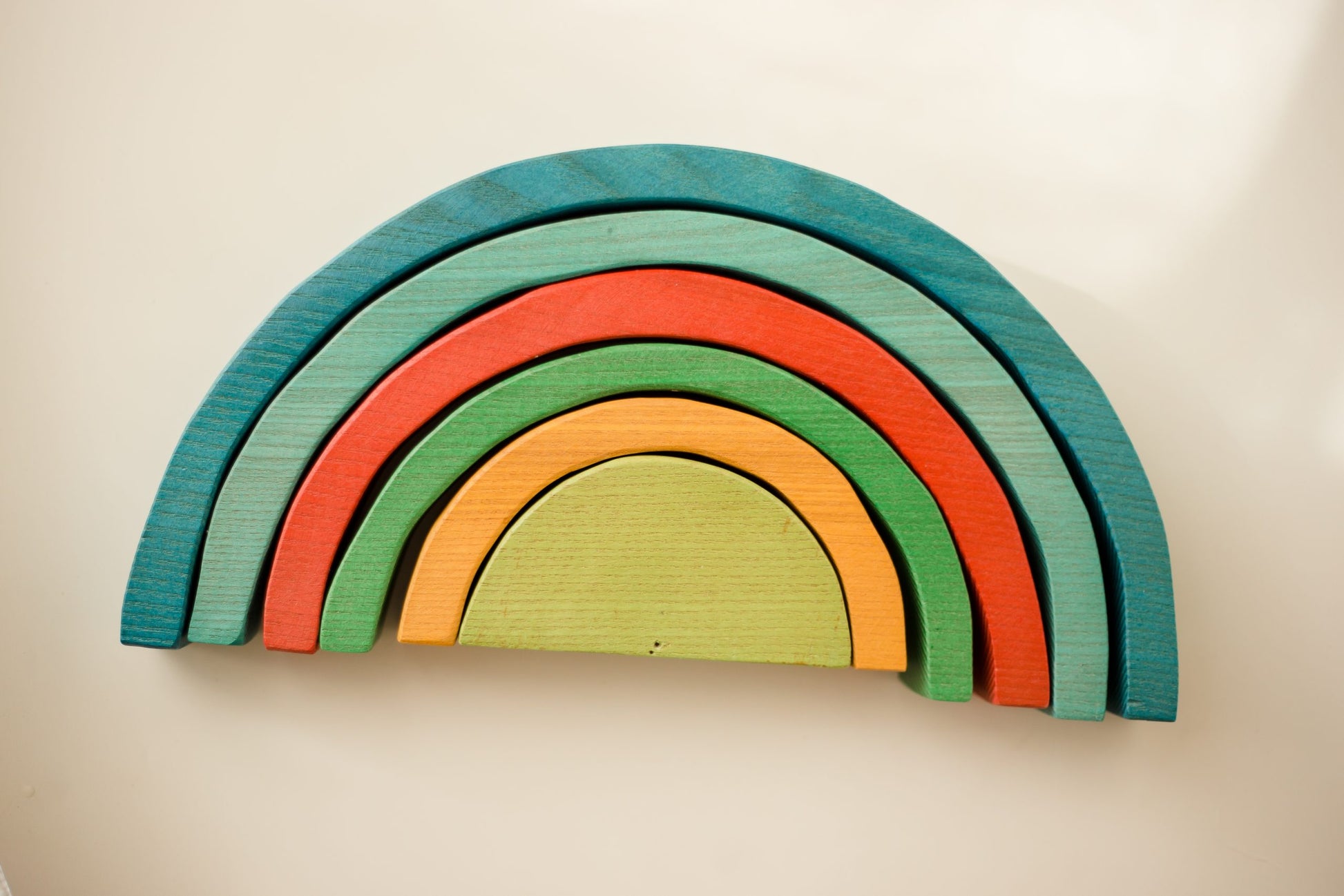 Large Color Rainbow Block Set - image1