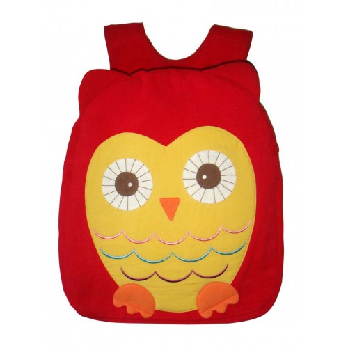 Hootie Owl Back Pack-Red - image1