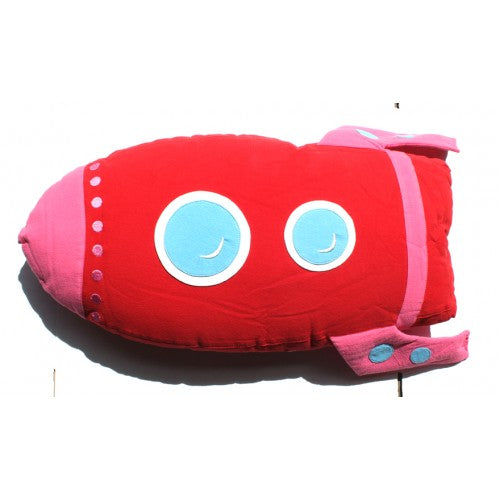 Roket Cuddling Cushion Red - image1