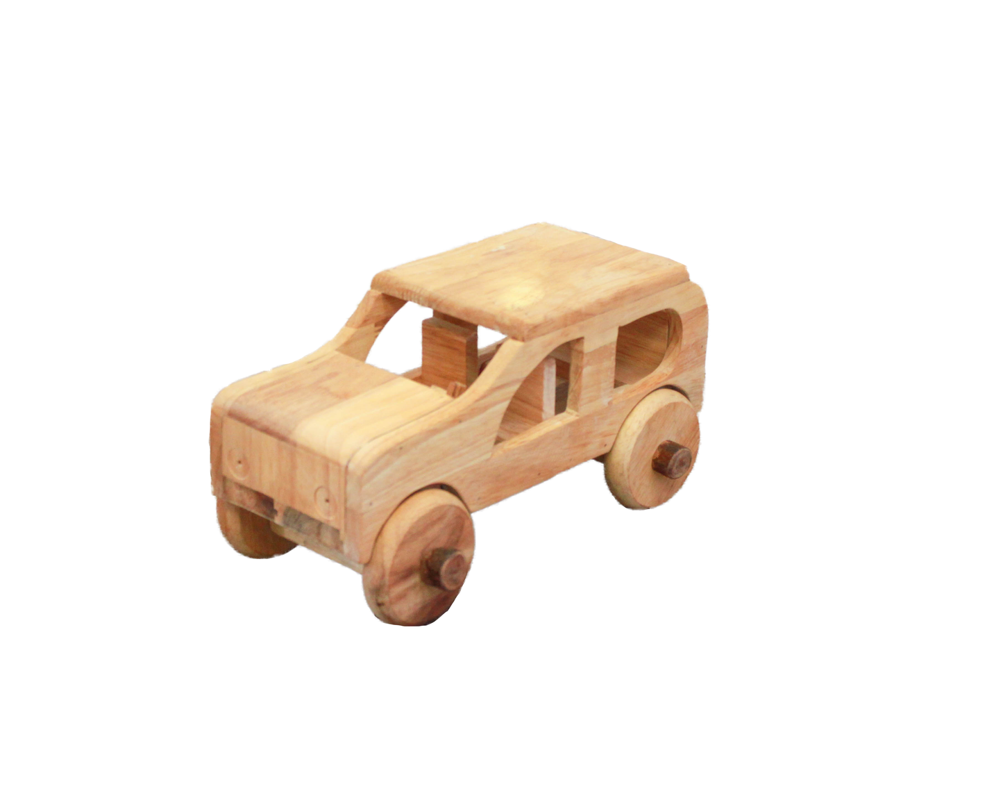 Natural Wooden Car - image2