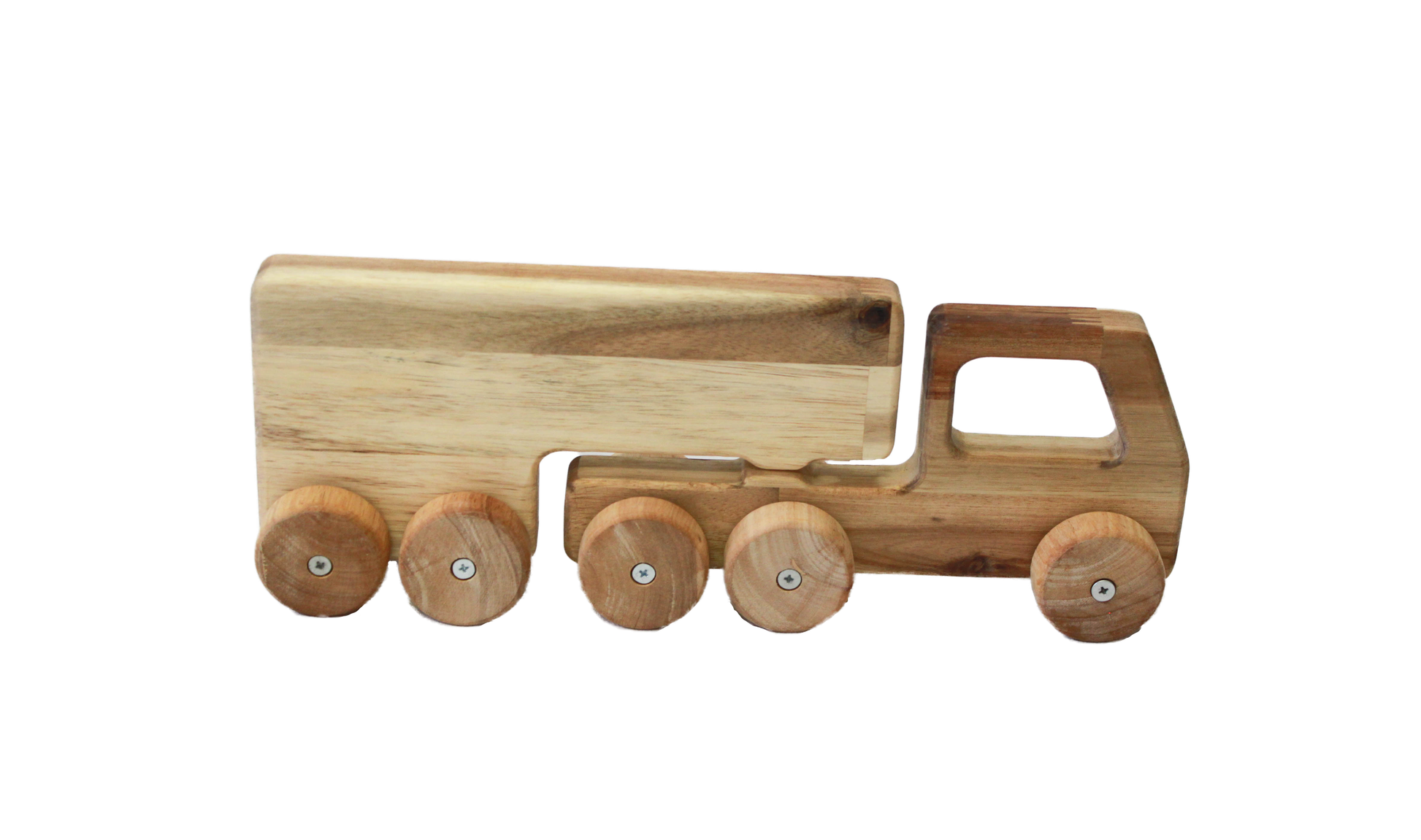 Solid Wooden Truck - image1