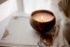 Coco scented Candle- Cotton Wick- Lemon Grass - image1