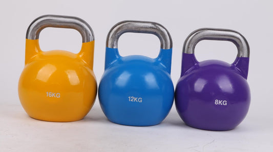 8KG, 12KG, 16KG Pro-Grade Steel KettleBell Set - image1