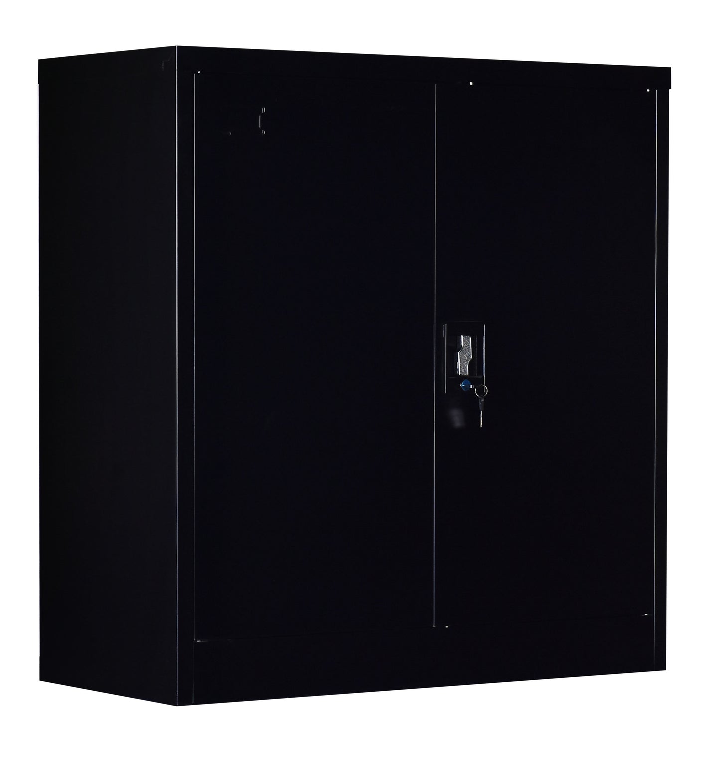 Two-Door Shelf Office Gym Filing Storage Locker Cabinet Safe - image7