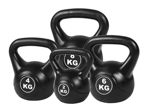 4pcs Exercise Kettle Bell Weight Set 20KG - image1