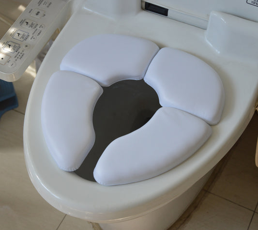 Kids Baby Toddler Travel Folding Padded Potty Seat Cushion Toilet Training - image1