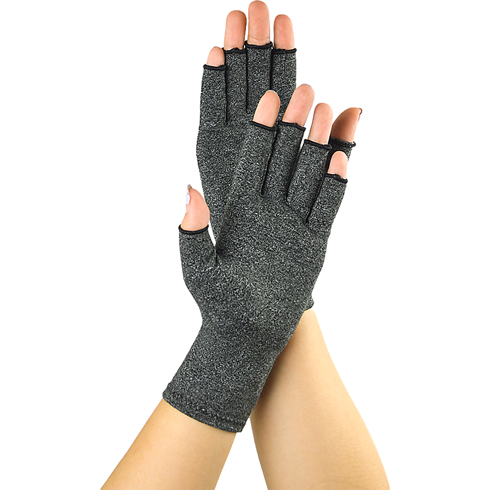 Arthritis Gloves Compression Joint Finger Hand Wrist Support Brace - Small - image1