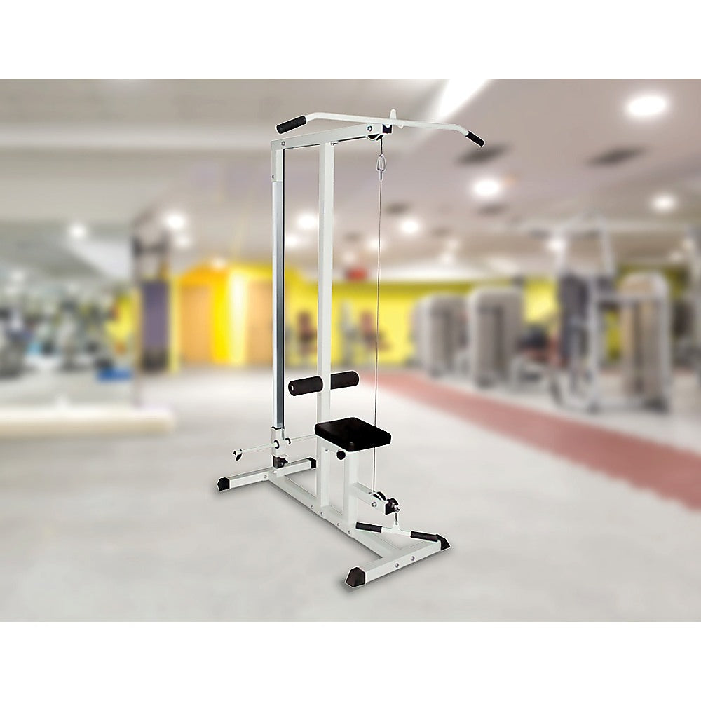 Home Fitness Multi Gym Lat Pull Down Workout Machine Bench Exercise - image2