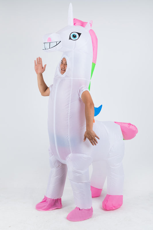 Giant Unicorn Inflatable Costume - image1