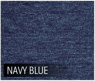 5m2 Box of Premium Carpet Tiles Commercial Domestic Office Heavy Use Flooring Blue - image2