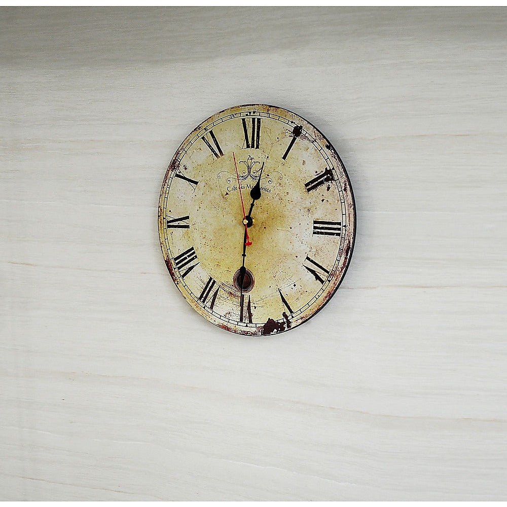 Large Vintage Wall Clock Kitchen  Office Retro Timepiece - image5