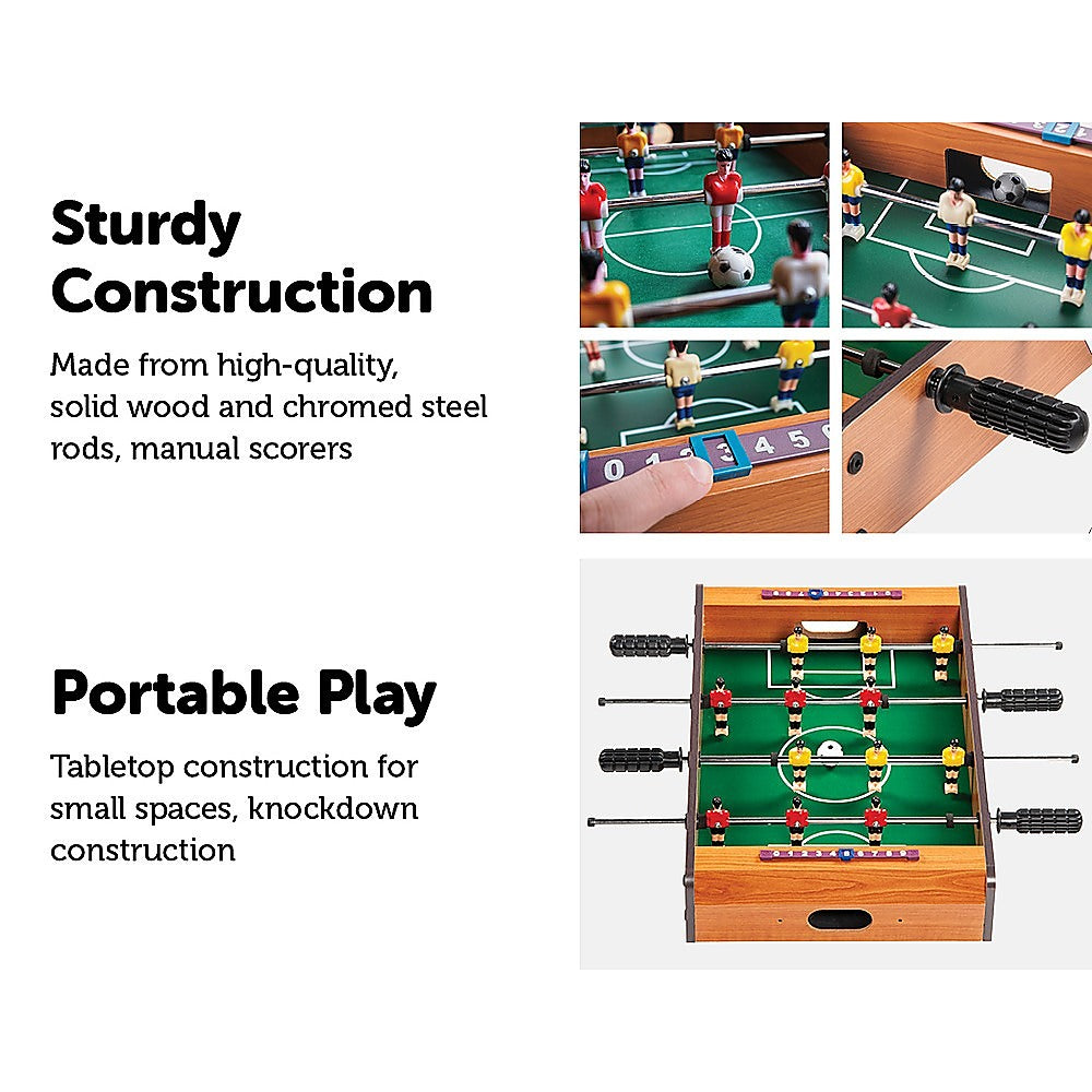 Foosball Games Soccer Table Kids Portable Toy Gift - image3