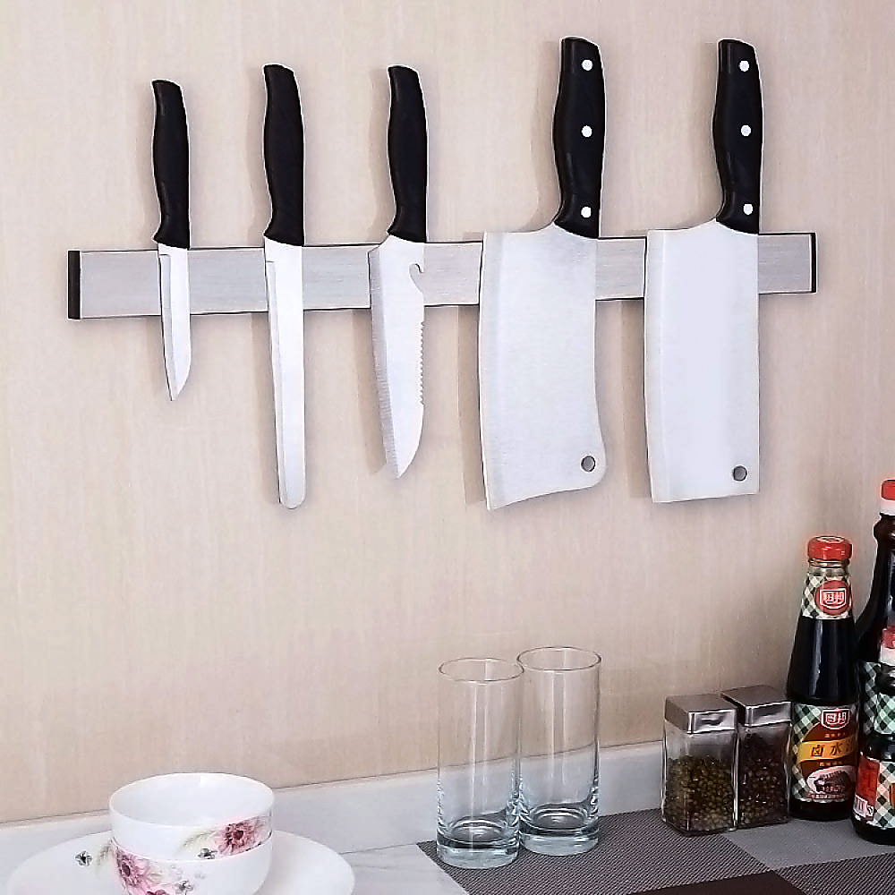 51cm Strong Magnetic Wall Mounted Kitchen Knife Magnet Bar Holder Display Rack Strip - image2