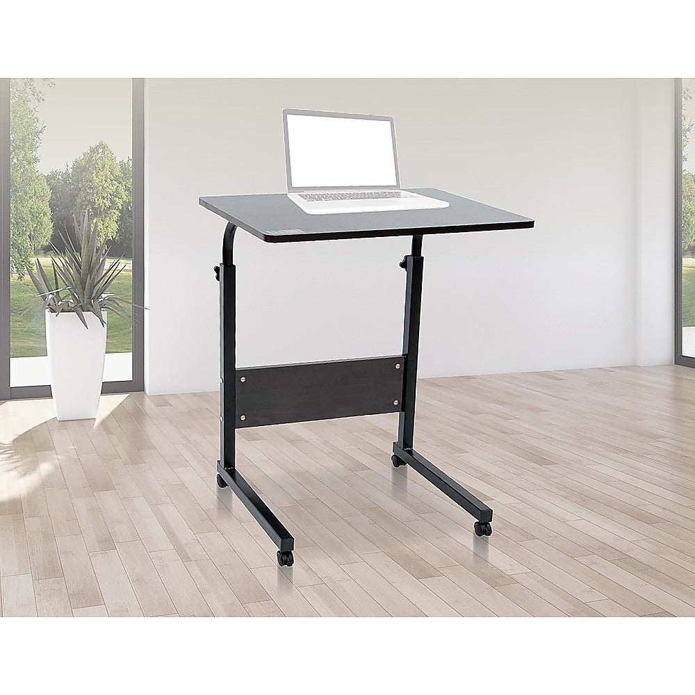 Mobile Laptop Desk Bed Stand Computer Table Adjustable Notebook Bedside Table - image2