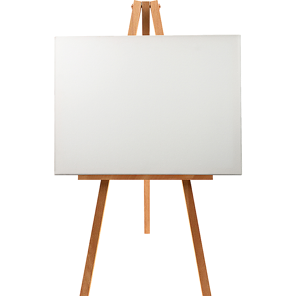 5 pack of 50x60cm Artist Blank Stretched Canvas Canvases Art Large White Range Oil Acrylic Wood - image5